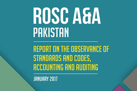 ROSC A&A Pakistan Report on the Observance of Standards and codes, Account and Auditing January 2017